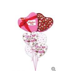 Bukiet 1659 I'm Sweet on You! Qualatex #16654 16678-2 18100-2
